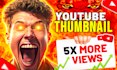 create a catchy youtube thumbnail