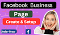 do facebook business page creation and setup
