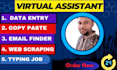 be loyal data entry, copy paste, email finder, web scraping and typing job