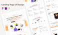 do responsive edtech website and saas landing page UI UX design in figma