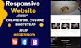 foster html, css, bootstrap responsive sites