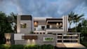 render 3d home exterior elevation interior house walkthrough
