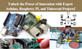 do a perfect arduino raspberry pi and tinkercad projects