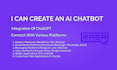 build ai chatbot for website