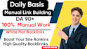 provide high da authority link building service for top ranking