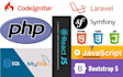 develop and modify any web application using PHP and mysql