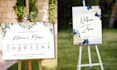 do all wedding signs,  timeline, seating chart, welcome sign