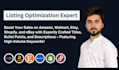 write top amazon, walmart listing optimization, seo content