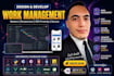 design and develop a work management or ecommerce website