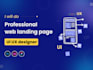 do professional web landing page UI UX design figma