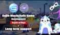 create an enjin blockchain game
