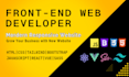 be your frontend developer, reactjs vuejs and sveltejs