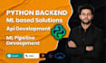 build python apis, ml solutions and backend systems