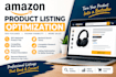 write and optimize amazon product listings with SEO