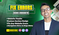 design,redesign,fix header,footer,and mega menu for wordpress elementor website