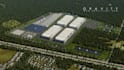 create realistic 3d aerial masterplan renders, residential or commercial