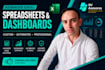 diseño de soluciones avanzadas en excel, dashboard y modelos financieros
