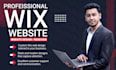 design a professional website in wix