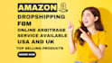 manage amazon dropshipping fbm store as va