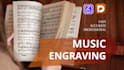 professionally engrave your sheet music