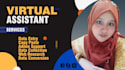 do any virtual assistant, data entry and web research job