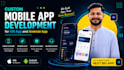 do custom mobile app development for ios app and android app