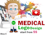design medical logo for you
