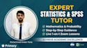 be your expert statistics, probability, and basic math tutor