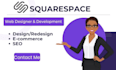 craft an seo optimized and stunning squarespace website