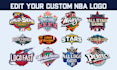 create nba, mlb, NFL, parody, world series, all star,  event logo for your brand