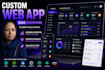 build your custom web application or dashboard development