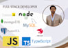 work as a full stack developer using reactjs and nodejs