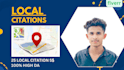 build top local citations, niche backlinks and directory sub