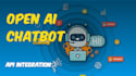 do ai chatbot development with openai API integration