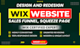 design wix studio website, figma to wix, wix redesign