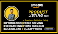 create amazon listing, fix errors, optimize variation, and bulk upload