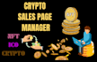 manage your nft, ico and crypto social media sales page