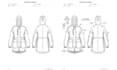 sketch detailed clothing cad drawings and vector tech flats
