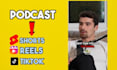 edit your podcast into short from video clips