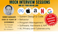 help you to join a faang with mocked personalized  interviews