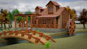 make 3d game environment, game map, 3d environment