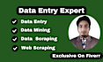 do data mining, web scraper, data scraper