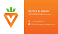 do premium minimalist luxury business card design