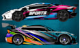car wrap, vehicle wrap,racing car wraps,van wrap design
