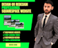 build squarespace ecommerce website or squarespace blog website for business