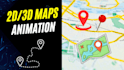 do 2d, 3d travel, documentary map animations, cinematic map animation, vox style