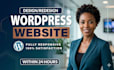 design or build luxury wordpress website development