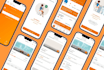 do UX UI design for mobile app in figma