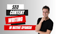 write fully SEO optimized content in spanish