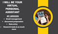 be your personal administrative virtual assistant